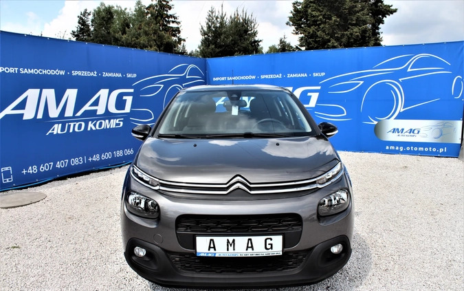 Citroen C3 cena 45900 przebieg: 95000, rok produkcji 2019 z Łęknica małe 379